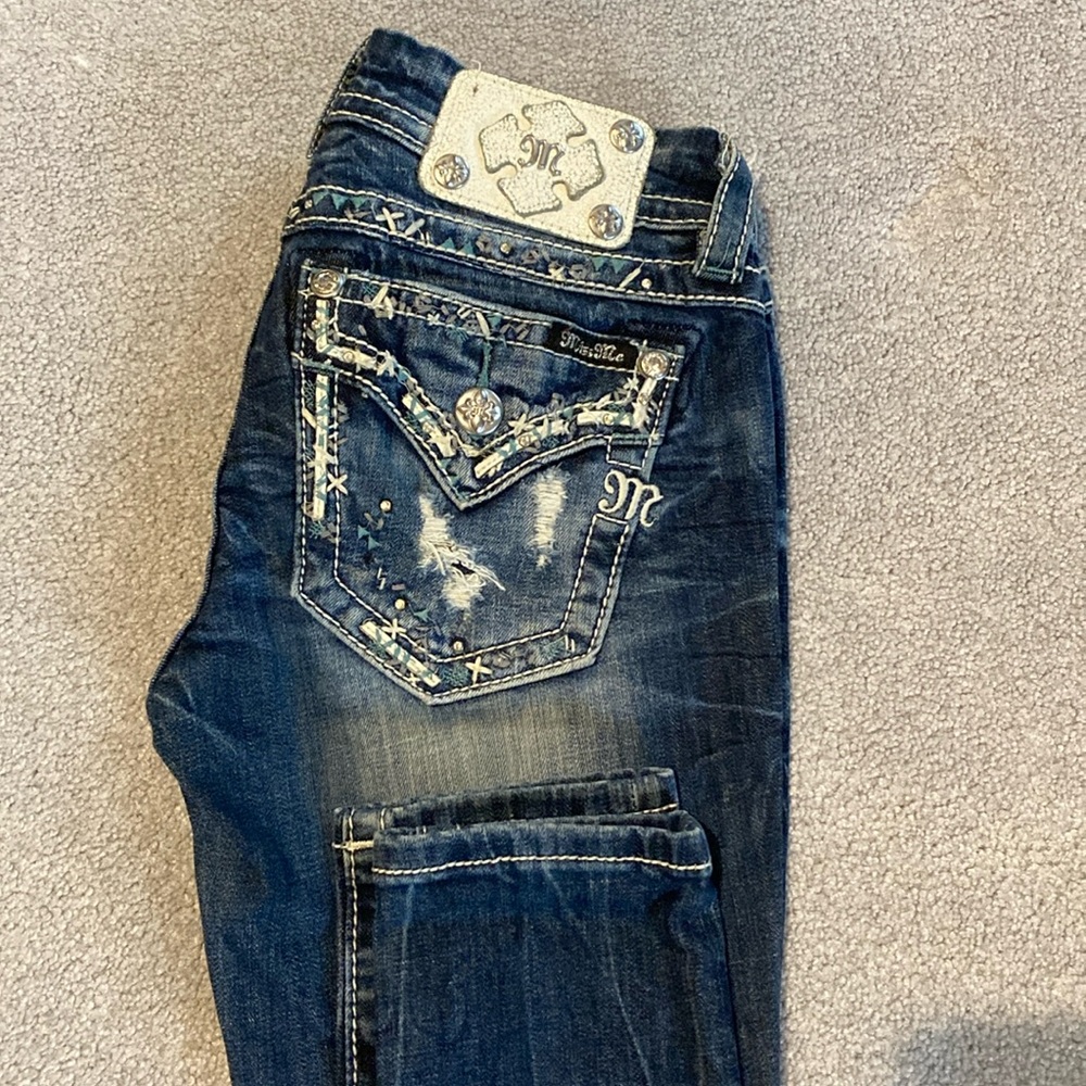 Miss Me Skinny Jeans 25x33